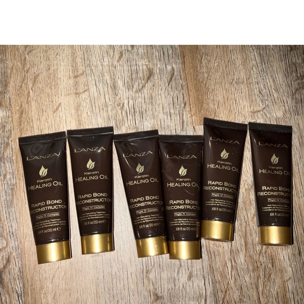 Lanza Keratin Healing Oil Rapid Bond Reconstructor Phyto IV Complex 6 Pack
